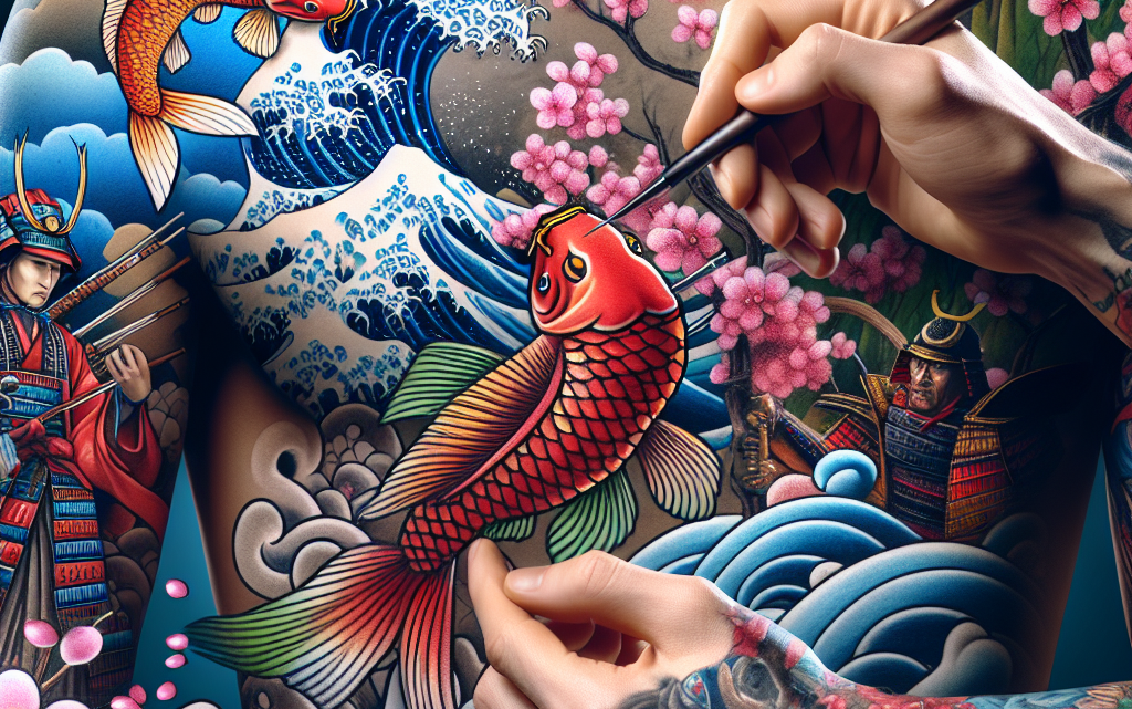 Japanische Tattoos – Tradition, Bedeutung und Kunst von Moe Ness